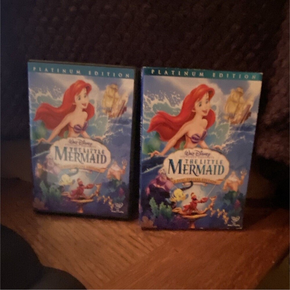 LITTLE MERMAID DVD PLATINUM SPECIAL EDITION 2-DISC DISNEY JODI BENSON G